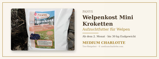 Aufzuchtfutter für Welpen – PANYS Welpenkost Mini Kroketten