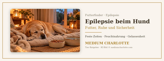 Epilepsie beim Hund – Labrador schläft ruhig auf einer weichen Decke in einem gedämpft beleuchteten Raum