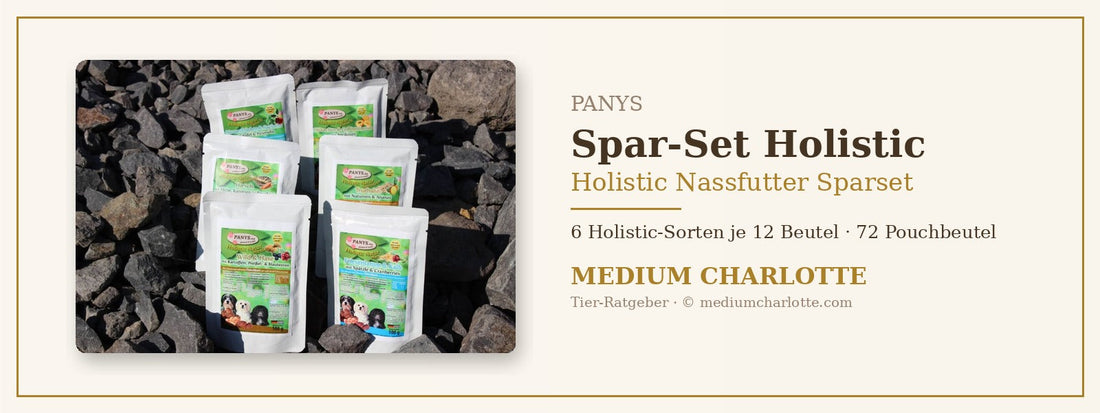 Holistic Nassfutter Sparset – PANYS Spar-Set Holistic mit 72 Pouchbeuteln