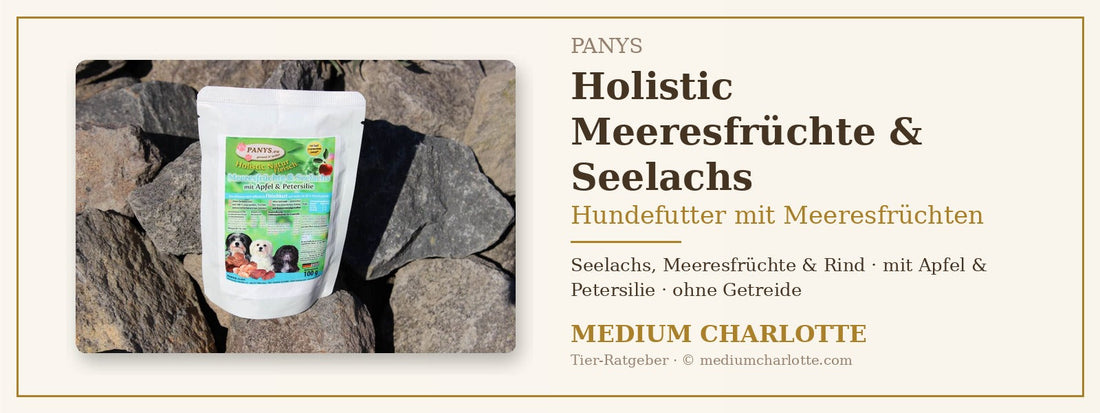 Hundefutter mit Meeresfrüchten – PANYS Holistic Meeresfrüchte &amp; Seelachs im Pouchbeutel