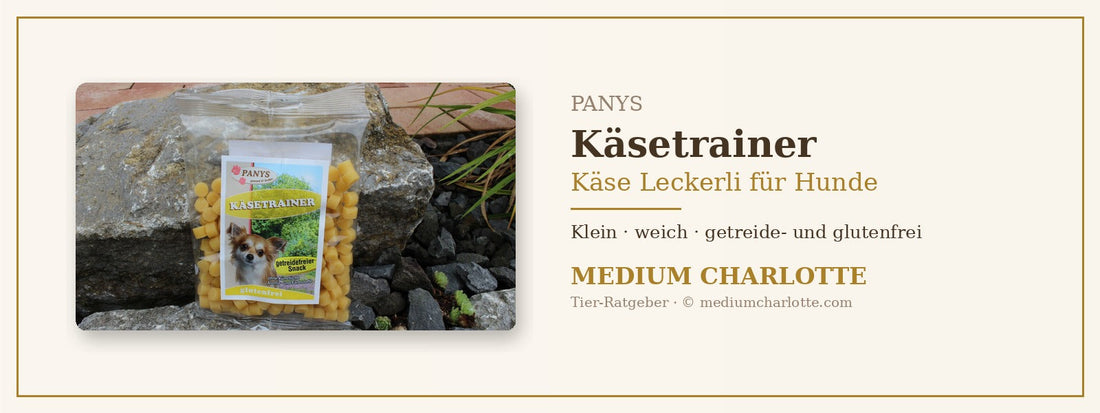 Käse Leckerli für Hunde – PANYS Käsetrainer im 150-g-Beutel