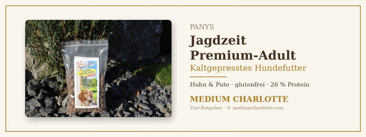 Kaltgepresstes Hundefutter – PANYS Jagdzeit Premium-Adult kaltgepresst