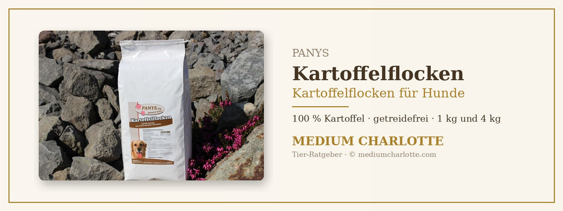 Kartoffelflocken für Hunde – PANYS Kartoffelflocken im 1-kg-Beutel