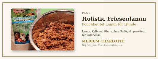 Pouchbeutel Lamm für Hunde – PANYS Holistic Friesenlamm & Kalb