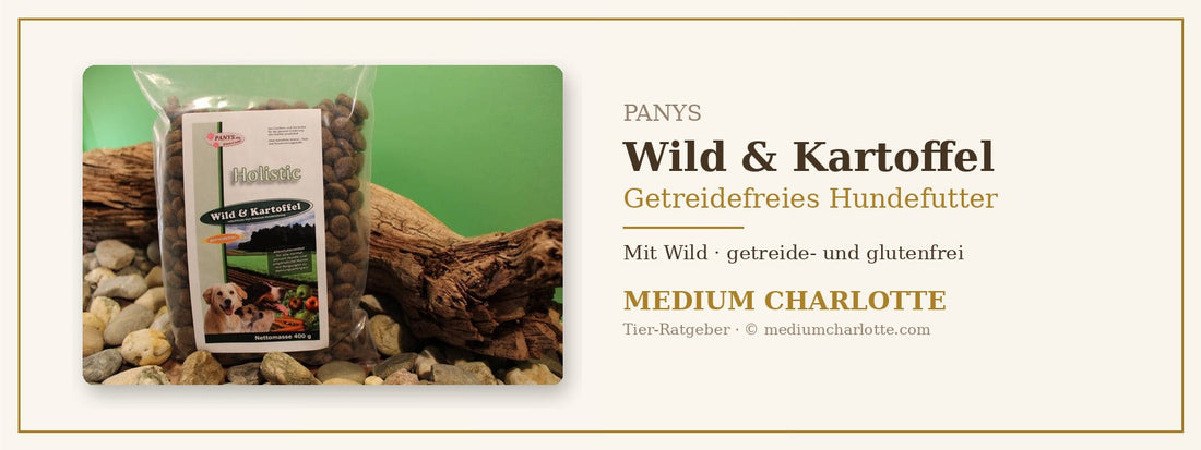 Getreidefreies Hundefutter mit Wild – PANYS Wild und Kartoffel