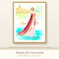 Anima di Correzzola – Veneto Landscape Wall Art Print with Golden Mask (Printable)
