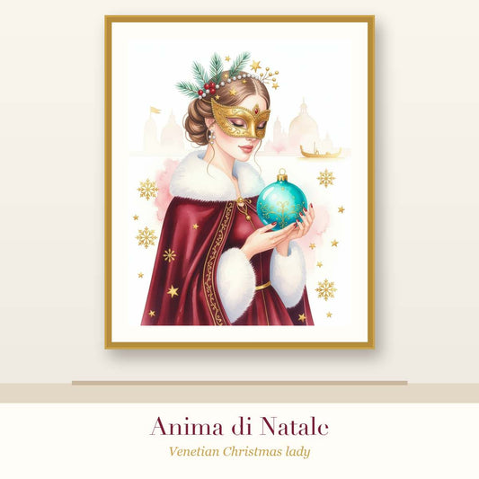 Anima di Natale – Venetian Christmas Wall Art Print (Printable)