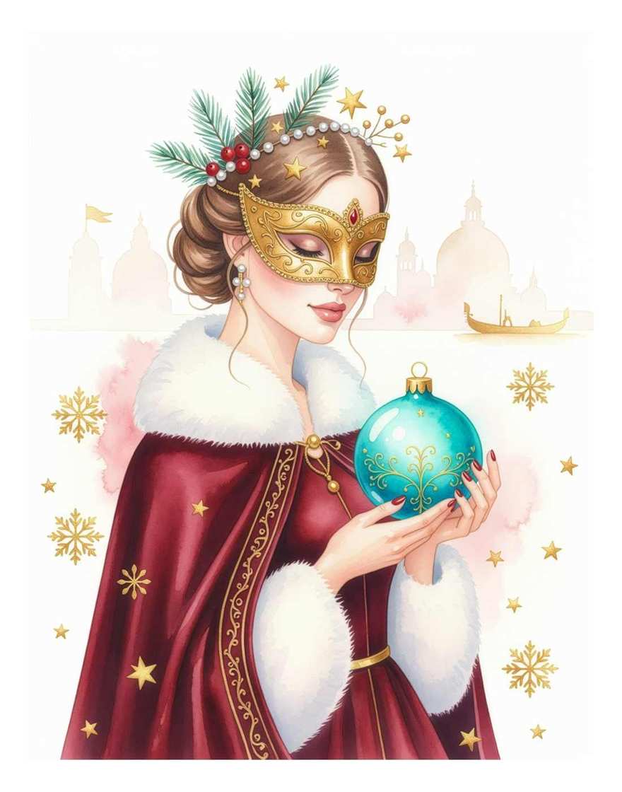 Anima di Natale – Venetian Christmas Wall Art Print (Printable)