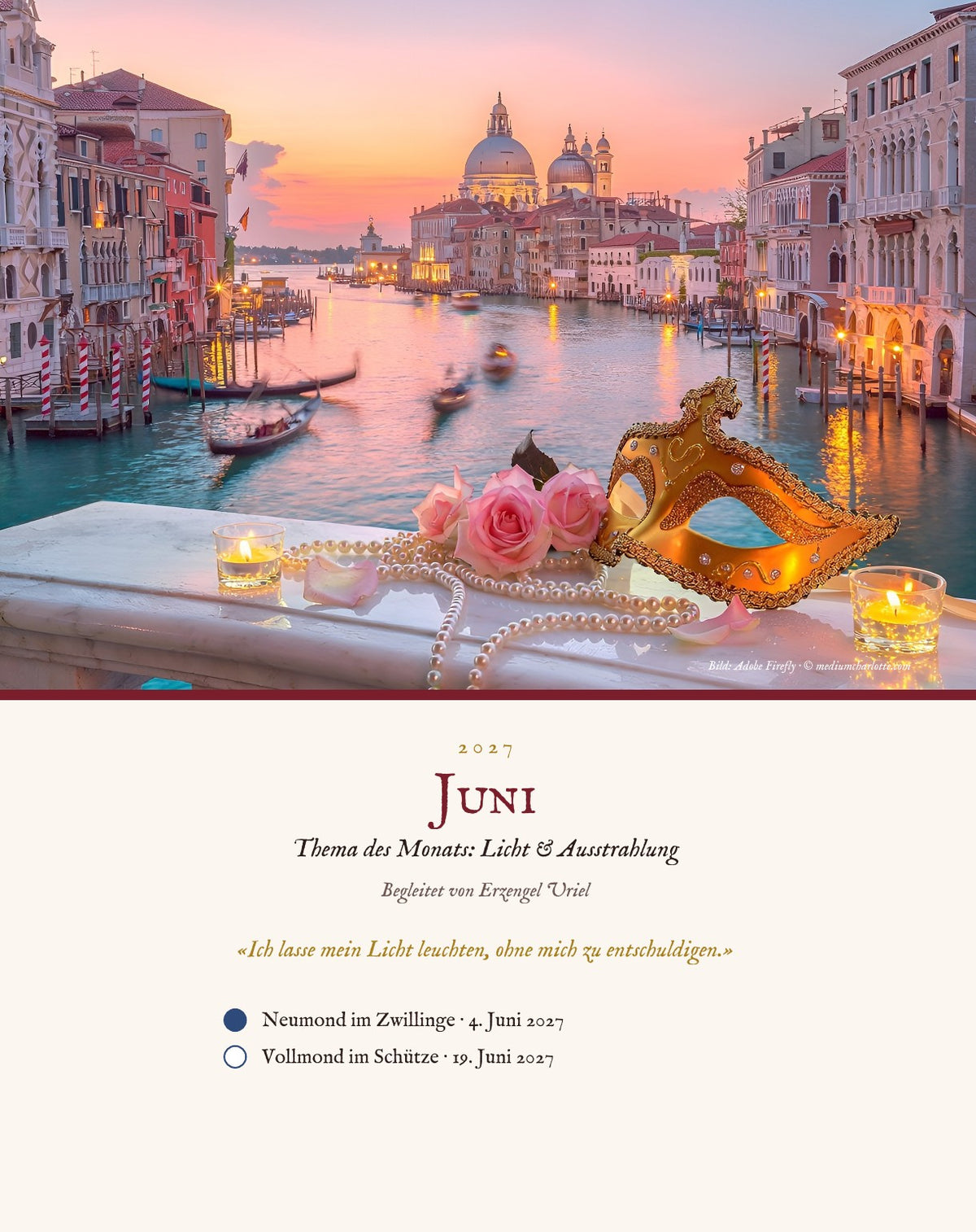 Luna Veneziana 2027 – Juni Vorschau