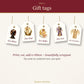 Venetian Christmas Angels Clipart – 12 Transparent PNG