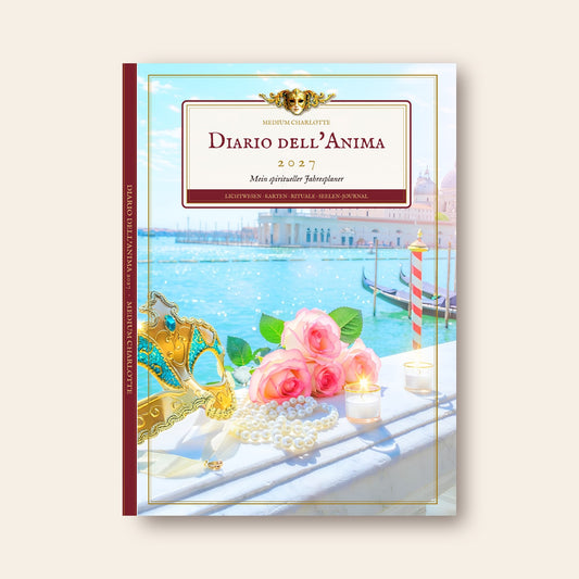 Diario dell'Anima 2027 – gedrucktes Buch A4 Hochformat mit Klebebindung
