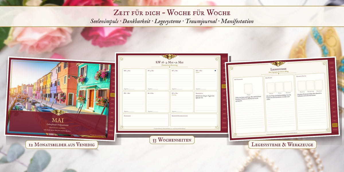 Einblick: Wochenseiten zum Reinschreiben
