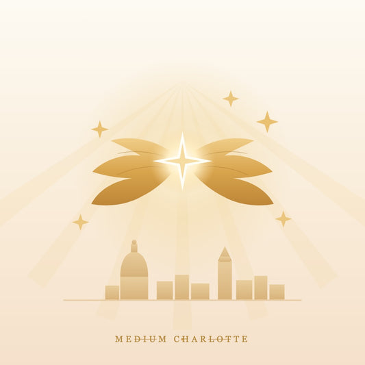 Heiligtum des Lichts – goldene Engelsflügel und Lichtstern über Venedig, Engel-Schutz und Aktivierung von Medium Charlotte