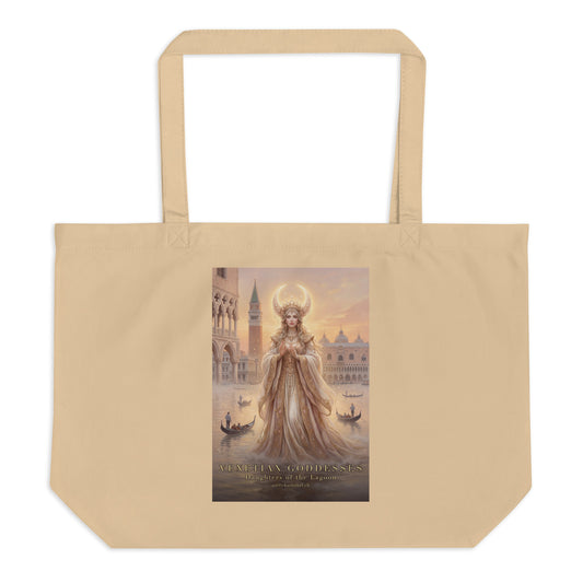 Venezianische Mond-Göttin – große Eco Tote von Medium Charlotte