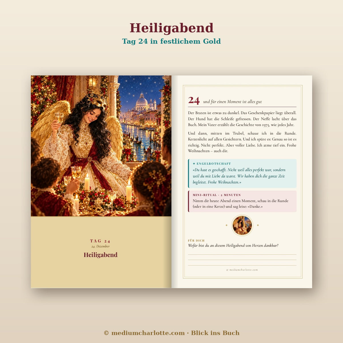 Blick ins Buch: Tag 24 Heiligabend