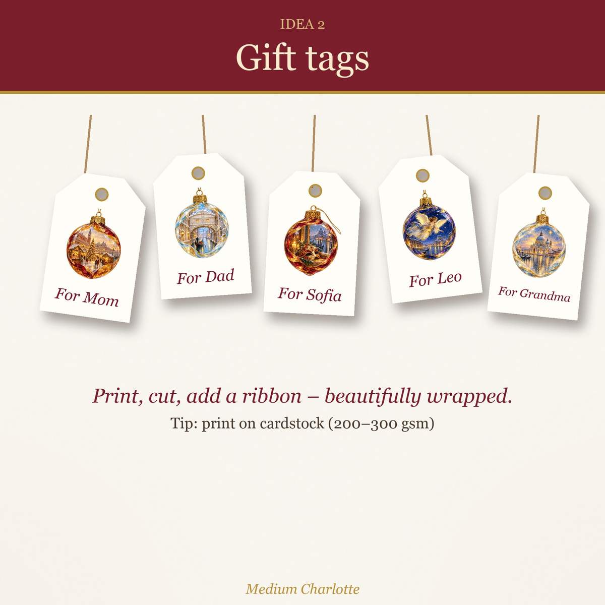 Murano Christmas Ornaments Clipart – 13 Transparent PNG (Venice Christmas)