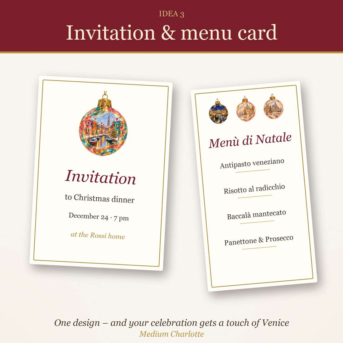 Murano Christmas Ornaments Clipart – 13 Transparent PNG (Venice Christmas)