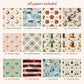 Venezia Christmas Digital Paper – 12 Seamless Christmas Papers: Ornaments, Angels, Gondolas
