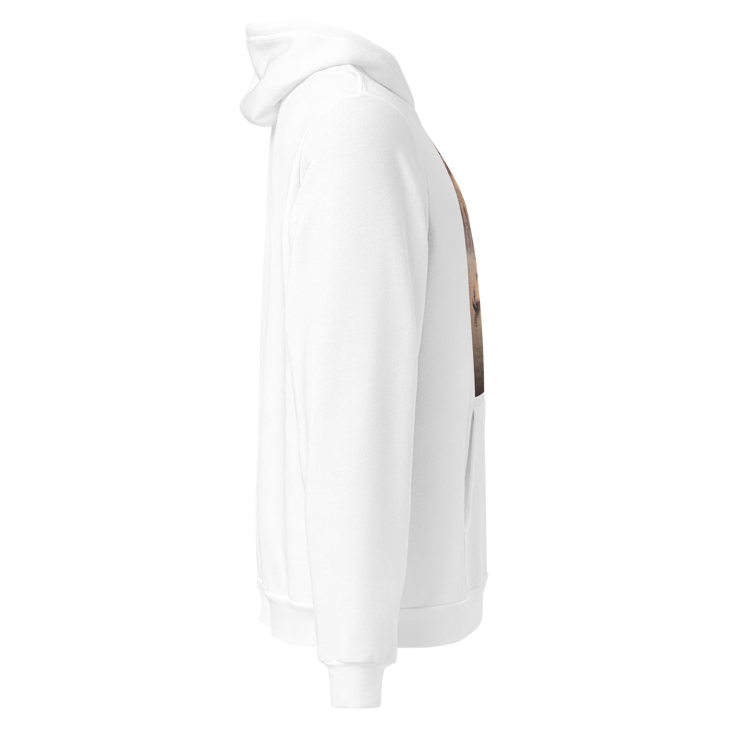 Venezianische Mond-Göttin – Hoodie von Medium Charlotte (Seitenansicht rechts)