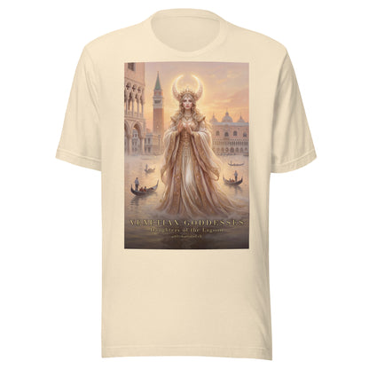 Venezianische Mond-Göttin – T-Shirt von Medium Charlotte